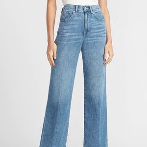 Express Wide Leg High Rise Jeans 00P